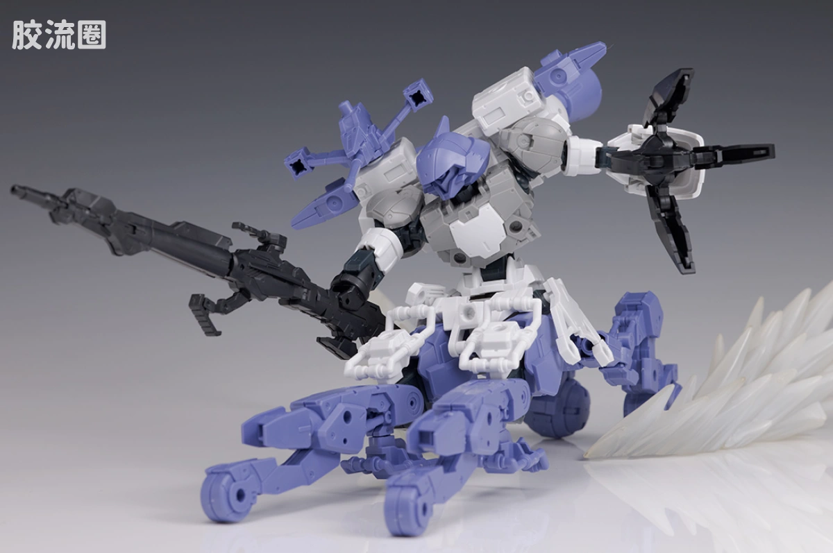 30MM 1/144 Extended Armament Vehicle EV-07 Exa Vehicle(太空载具ver.)[紫色] - 图片